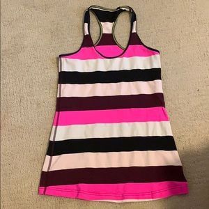 Lululemon Raspeberry Glo Light Tank Hot Pink